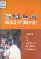 Safe space for young people a review of the school aids education programme